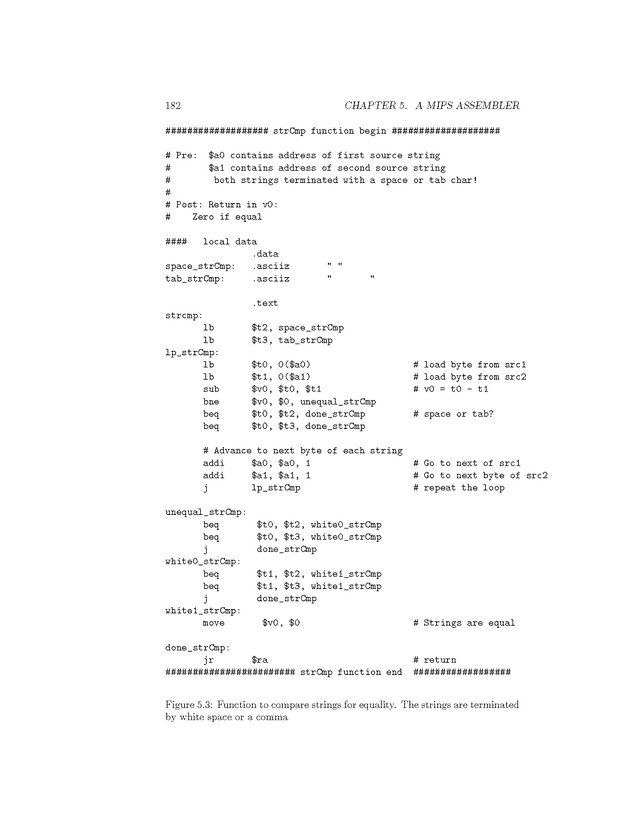Computer Organization with MIPS - Page 182